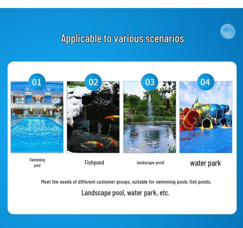 Aluminum Pool Skimmer with Deep Net for Water and Fish Ponds