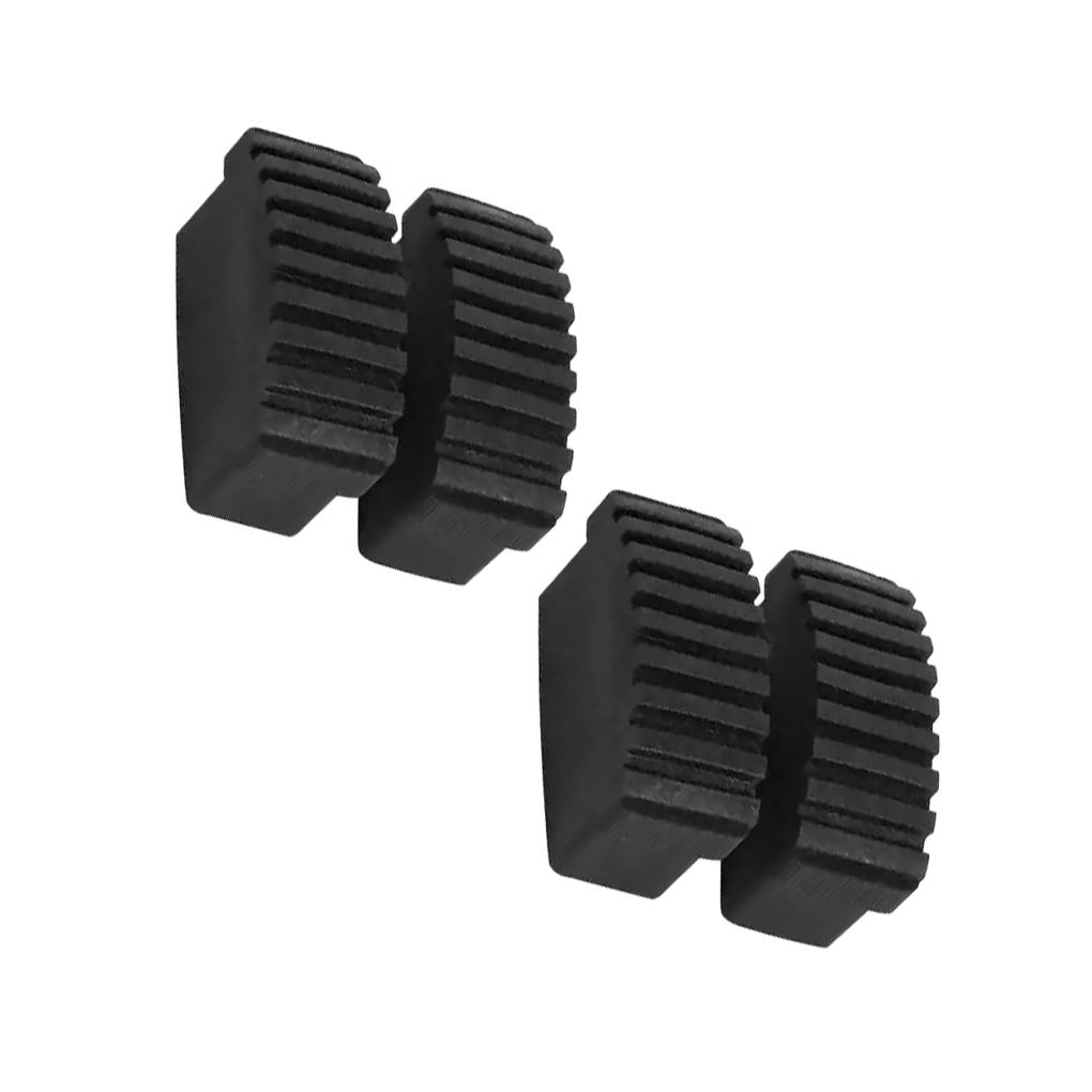 

4 упаковки/лот широко используемые лестницы нескользящие ножки для устойчивой и надежной поддержки лестницы нескользящие ножки черного цвета чёрный