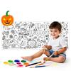 Handmade Children's Drawing Tablecloth Cartoon DIY Party Tablecloth  Halloween Decorations