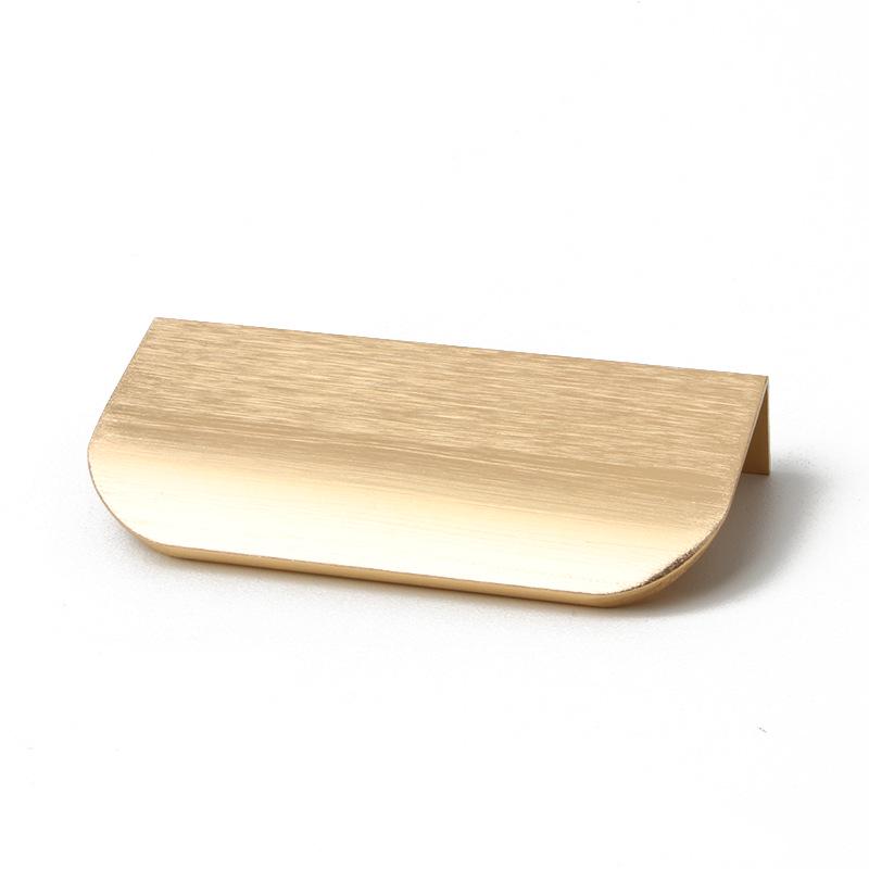 Modern Minimalist No-Drill Aluminum Cabinet Handle
