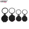 50/60mm Mini Magnifying Glass 6/8X Folded Leather Case Portable Handheld Read Newspaper Jewelry Gift Single Glass Lens Magnifier