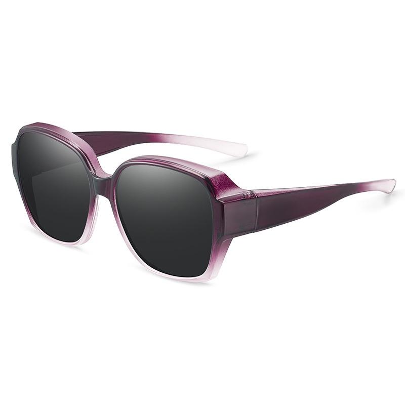 Sunglasses Stylish Square Shades Cover Sunglasses Anti-Glare Uv400 Goggles For Sun  Travel Sports