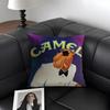 CCamel Brand Cushion Cover Natural Linen Organic Fabric DoubleSided Printing Sofa Home Decor Gift Pillow Case