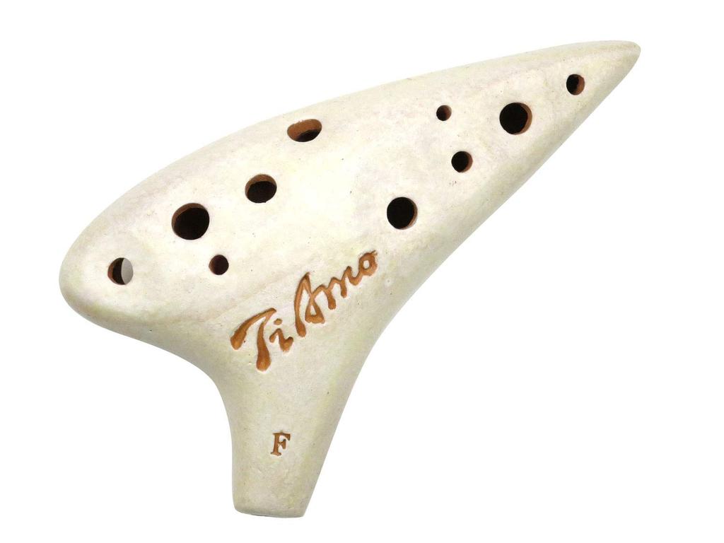 Ti Amo T-NSFWH Soprano F White Ocarina