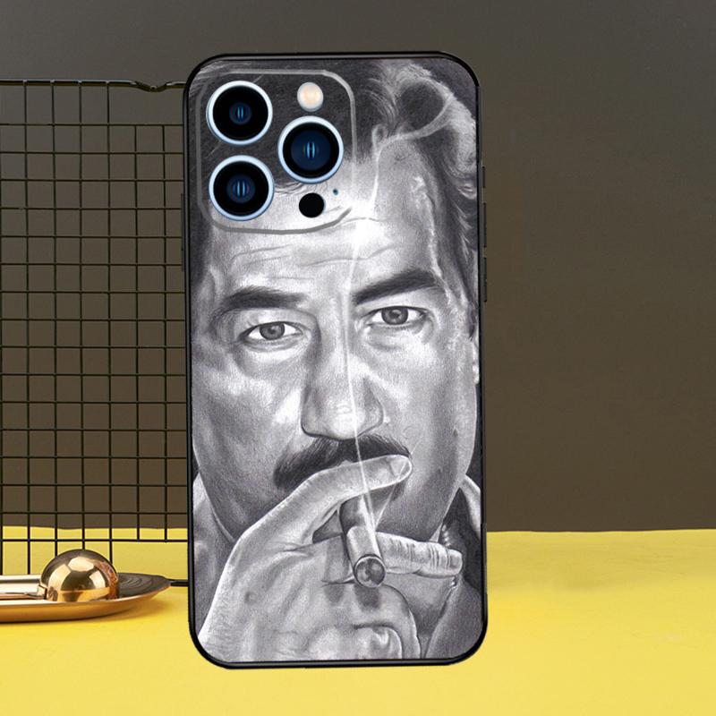 Saddam Hussein Funda For iPhone 12 13 Mini 11 14 16 15 Pro Max XS X XR 7 8 14 16 15 Plus Phone Case