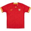 Serbia 2022-23 Player Issue Home Slim Fit V-Neck Short Sleeve Football Shirt Men Tops 765759-01