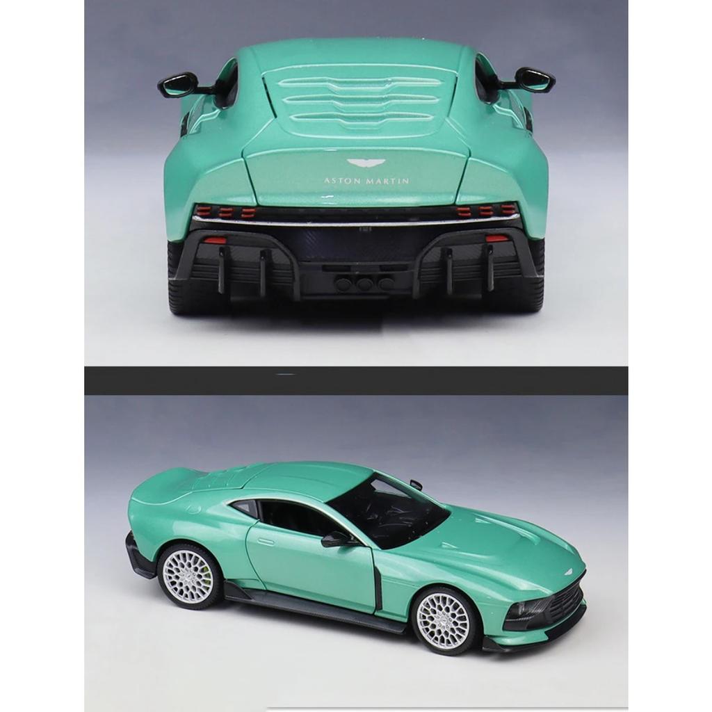 Welly 1/24 Aston Martin Valour Supercar Alloy Car Diecasts & Toy Vehicles Car Model Miniature Scale Model Car Toy for Children