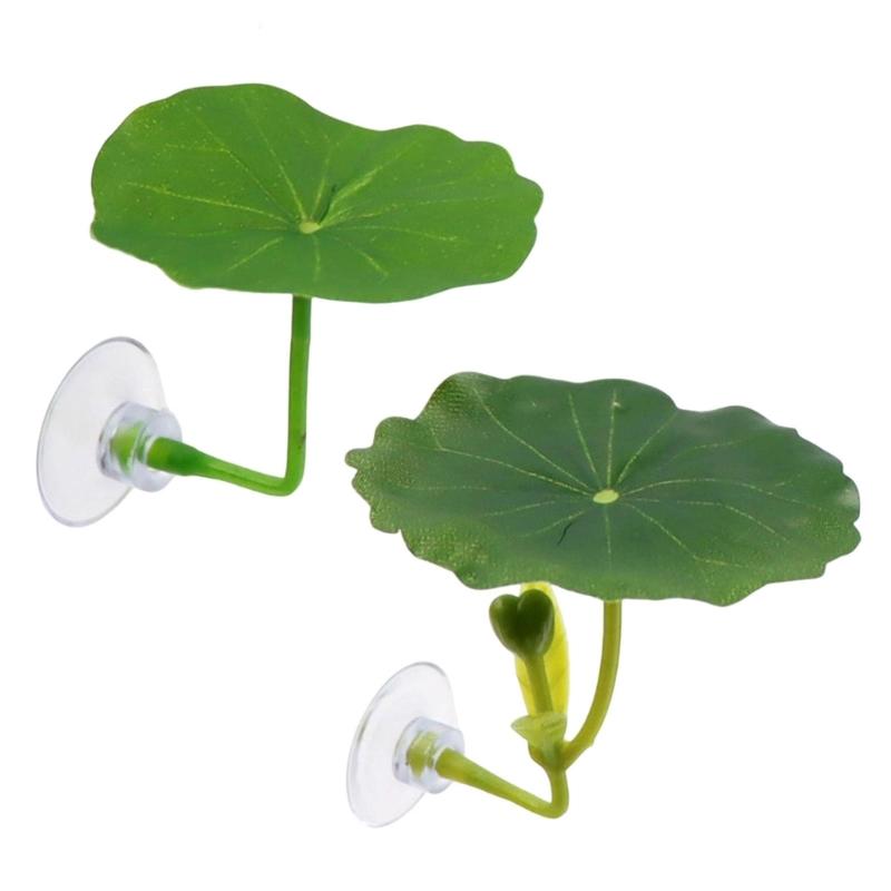 

Suction Cup Leaf Pad Resting Bed for Betta Fish Hammock Bed Fishtanks Spawning Ground Leaf Bed Aquariums Breeding Supply