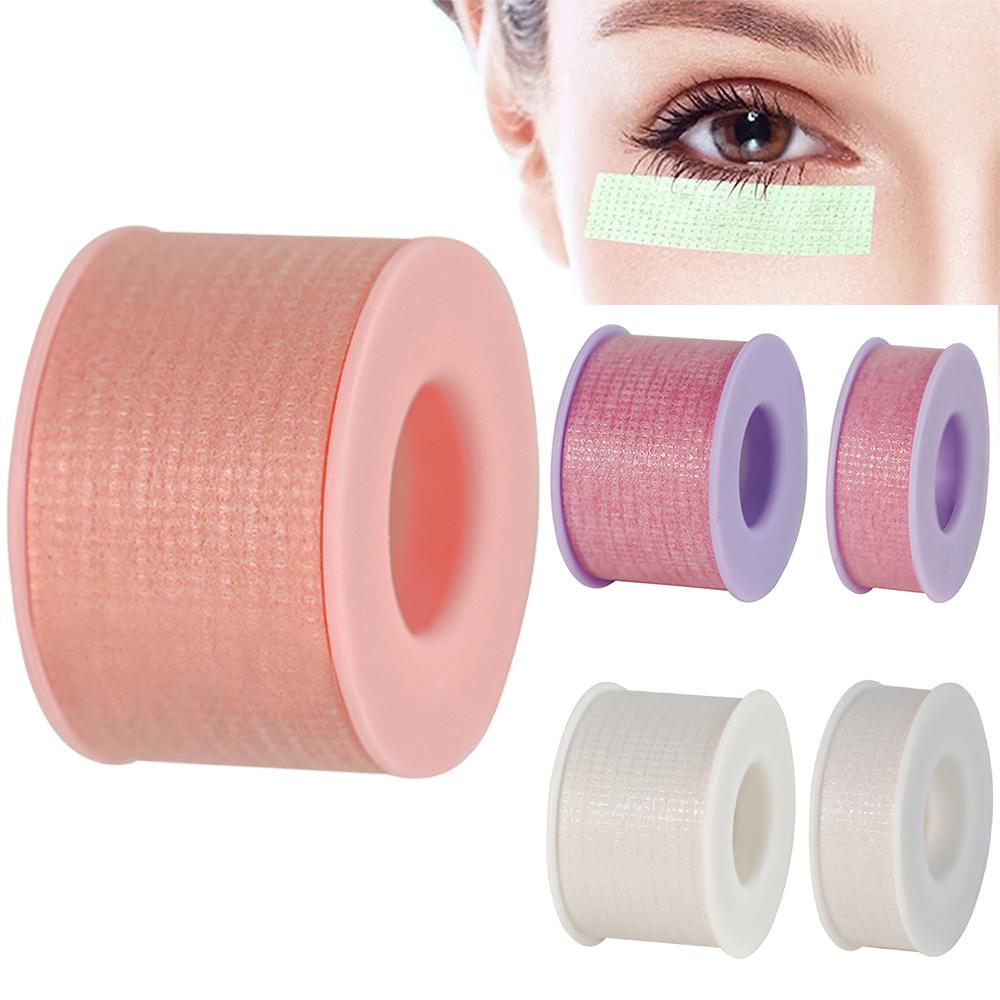 5/10pcs Micropore Lash Tape Breathable Medical Paper Tape Eyelash Extension Patch PE Non-woven Cloth Adhesive Lashes Makeup Tool