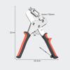 Metal Eyelet Pliers Rubber Grip Grommet Press Tool New Eyelet Setting Tool  Tarpaulin Repair