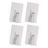 4PCS Solar Panel Charger Fits for Arlo Pro 6 6 XL, 6V 5W High Efficiency Solar Panels, IP65 Weatherproof, 9.8ft Cable,