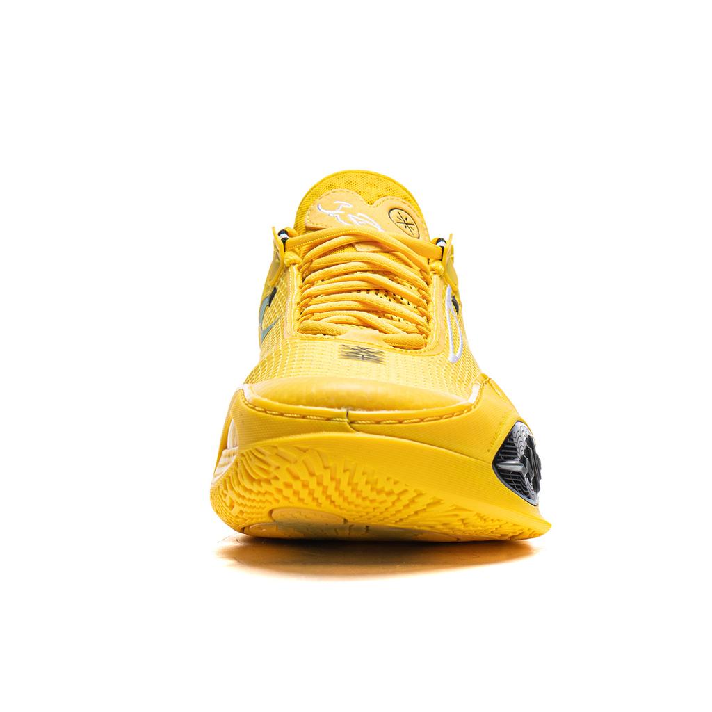 Li Ning All City 14 Cushioning Slip Resistant Abrasion Resistant Rebound Low Top Basketball Shoes Men's Bee Yellow ABAW001-3
