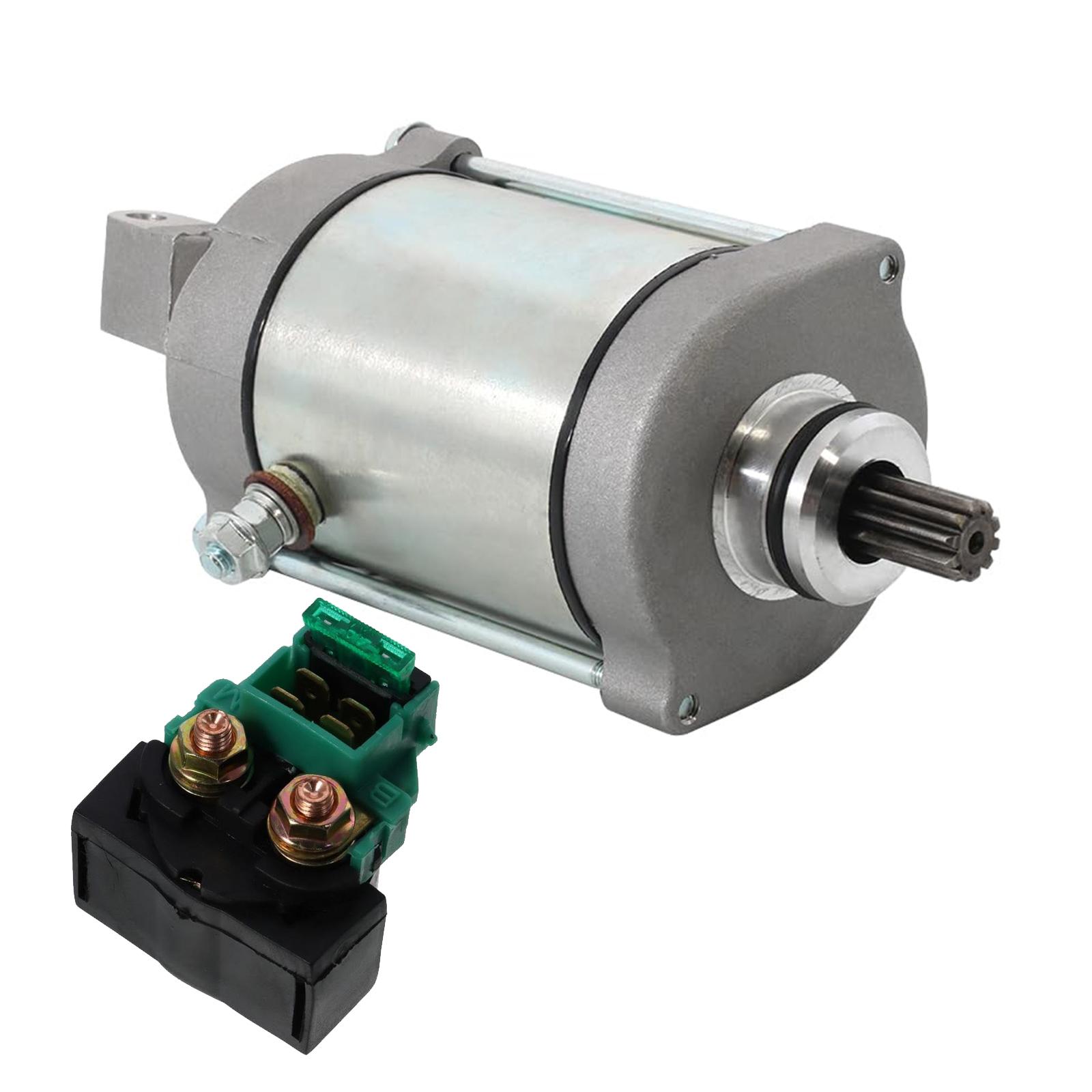 Starter Motor Solenoid Relay Set For Honda Shadow VLX 600 VT600C, VLX 600 VT600CD 1999 31200-MBA-600 35850-MK3-671 2 pcs set