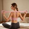 Figure 8 Fitness Resistance Band with Anti-slip Handle 40Lbs Men Women Chest Expander Elastic Strap Arm Back Shoulder Stretch Yoga Tension Rope