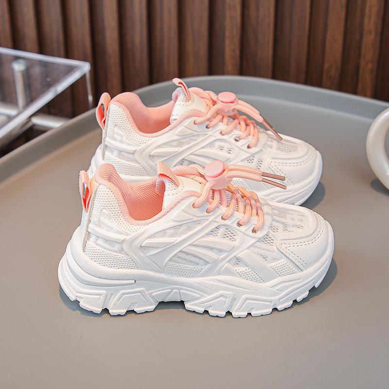2025 Spring New Korean Version Mesh Platform Girls Single Shoes Muffin Sports Shoes Student White Shoes Off