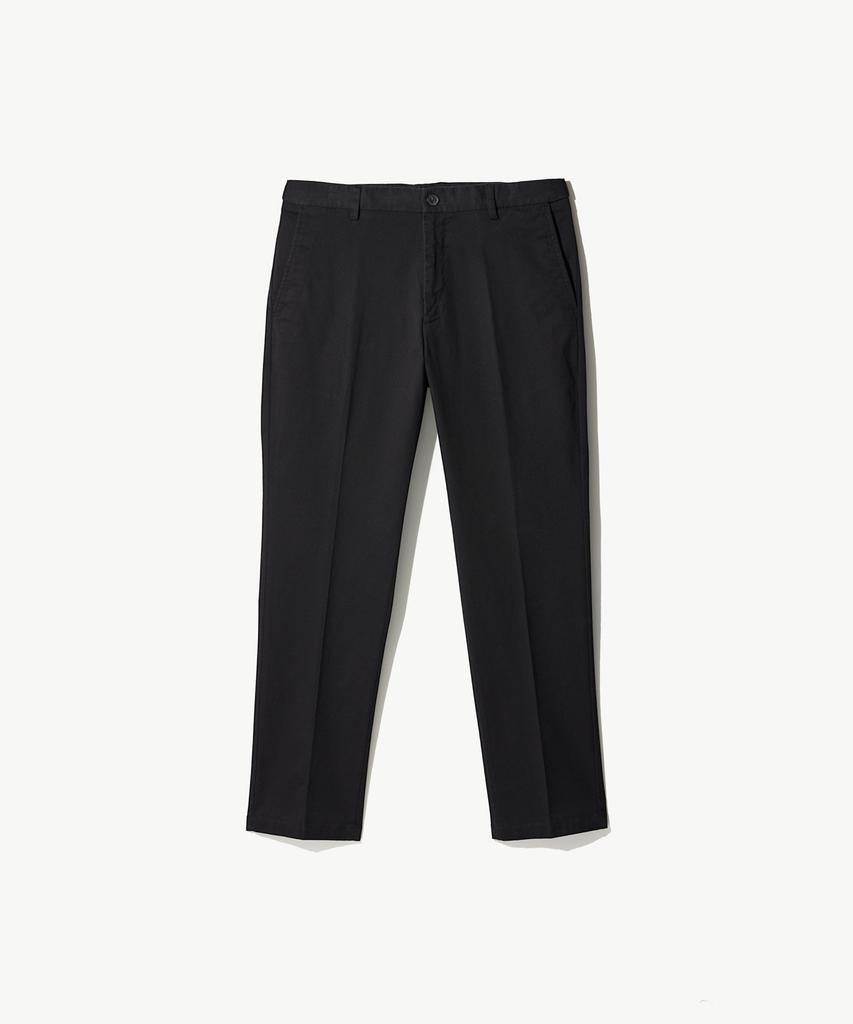 STCO Diems Soft Cotton Comfort Chino Pants Black (Tapered Fit)_Dpaxz01Csb