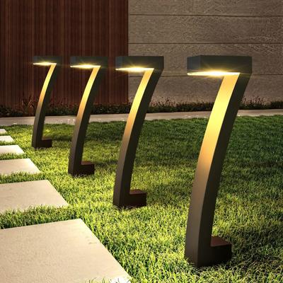 Solarne Lampy Ścieżkowe LED z Efektem Płomienia Zewnętrzne Solarne Lampy Ścieżkowe Lampy Ogrodowe Wbijane w Ziemię do Krajobrazu, Ogrodu, Patio, Trawnika i Chodnika