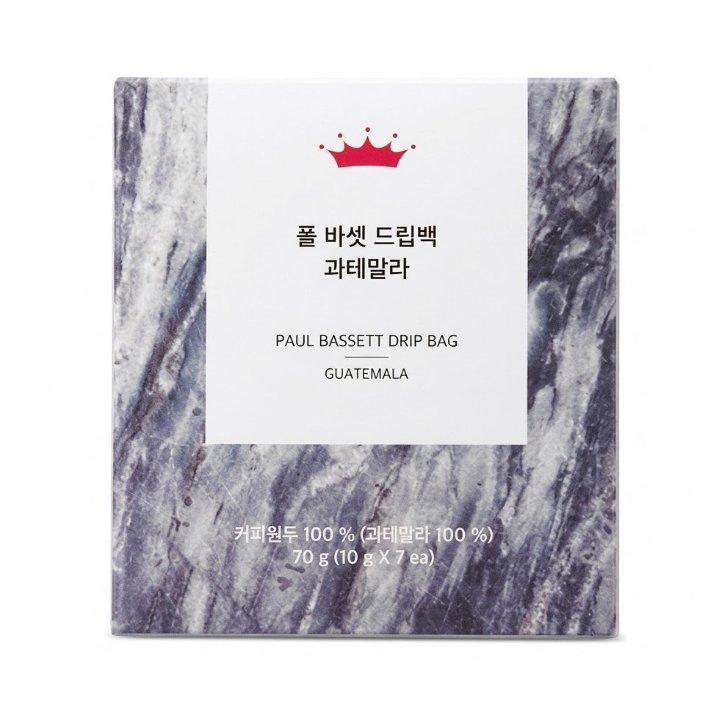 Paul Bassett Drip Bag Guatemala 10g × 7ea