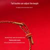 2026 Year of the Horse Tai Sui Red Bracelet: Benming Year Eight Buddhas Red String for Women & Men