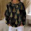 Women's Casual Shirts Long Sleeve Tops Button Up V Neck Loose Knit Fall Favorites For Women