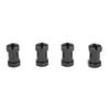 4PCS 12mm Hex Hub Adapters with Nuts Aluminum Alloy Wheel Hub Extension Adapter for 1Celsius10 RC Car 20mm Length