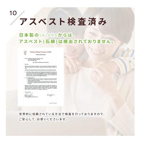 SALANA Diatomaceous Earth Kitchen Draining Mat, Made in Japan, Dish Tray, Absorbent, Tested Non-Asbestos, Quick-Drying, Antibacterial, Clean, 29 x 19