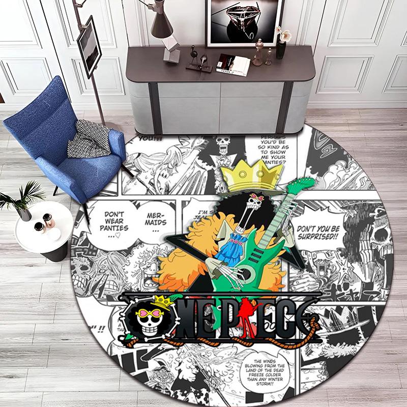 Scimmia D Carina. Tappeto Luffy dal manga giapponese ONE PIECE è morbido, per la casa, la camera da letto, decorazione zerbino, e tappeto antiscivolo E9