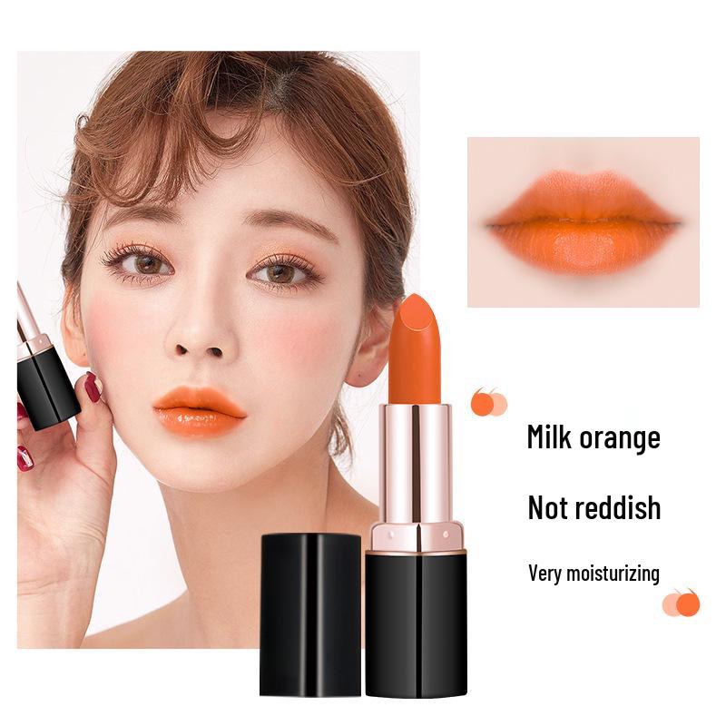 

Feimei True Orange Moisturizing Lipstick - Long-lasting, Vibrant Orange Shades