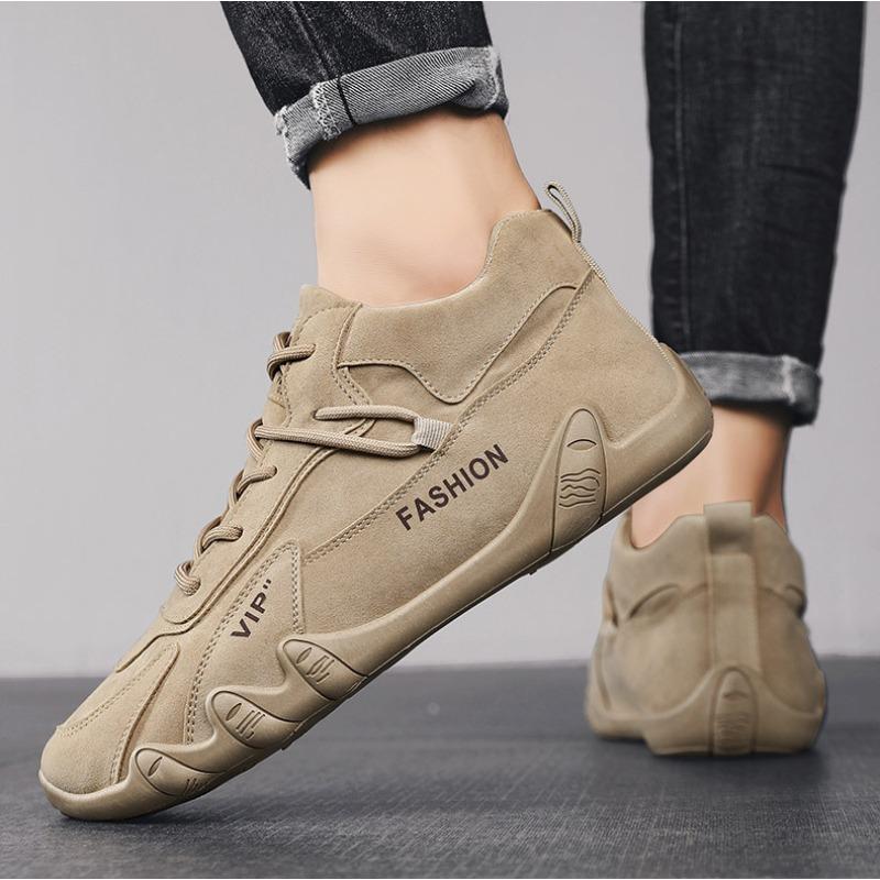 New Labor Protecti Men's Shoes Anti Slip Cstructi Site Work Clothes Shoes Men's Outdoor Leisure Sports Board Shoes Trendy Shoes