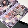 Herorange 21-Farben Anime Blumenfee Lidschattenpalette Matte Schimmer Metallic Töne Professionelles Make-up Mit Glitzer Langanhaltend