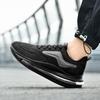 Übergröße Sommer Herrenschuhe Pu Air Cushion Herren Sneaker Flyknit Atmungsaktive Freizeitlaufschuhe Trendy Herrenschuhe