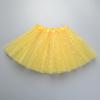 Children's Three-Layer Puffy Tutu Skirt with Sequins