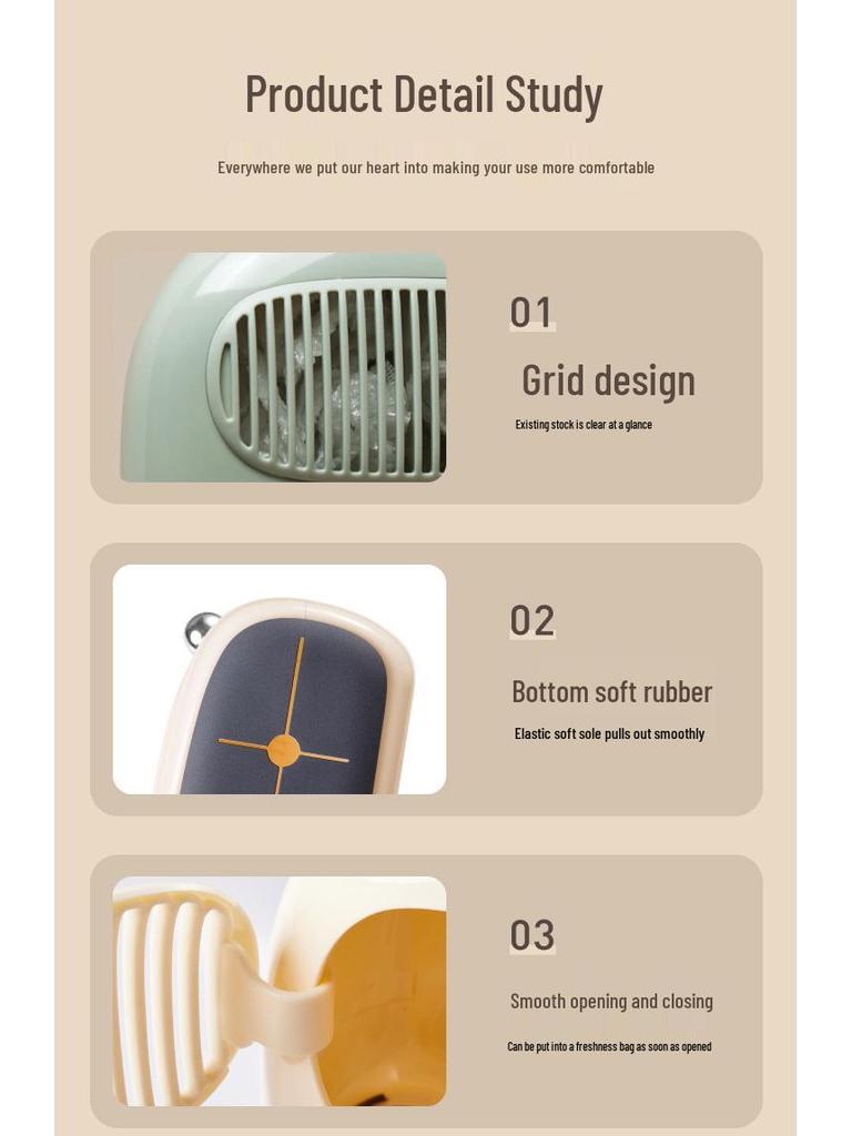 Wall-Mounted Kitchen Organizer: Cling Film, Fresh Bag, Gloves & Trash Bag Storage Box