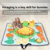 Washable Sniffing Mat Rabbits Guinea Pigs Ferrets Slow Feeder Training Toy Enrichment Blanket