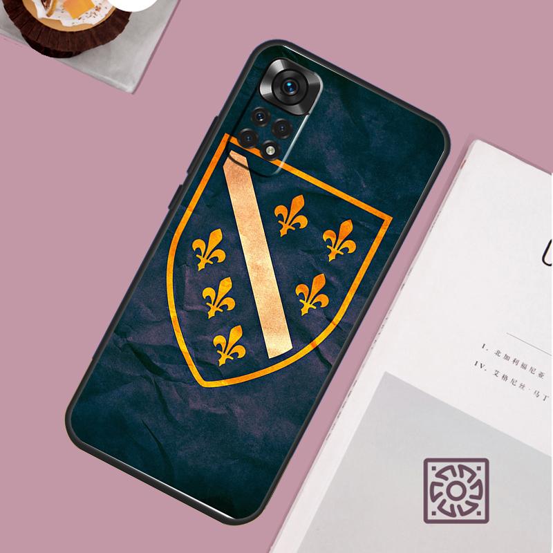 Bosnia and Herzegovina Flag Phone Case For Redmi Note 13 Pro 12 11 10 9 8 Pro 9S 10S 11S 12S 10A 9C 10C 12C 13C Cover