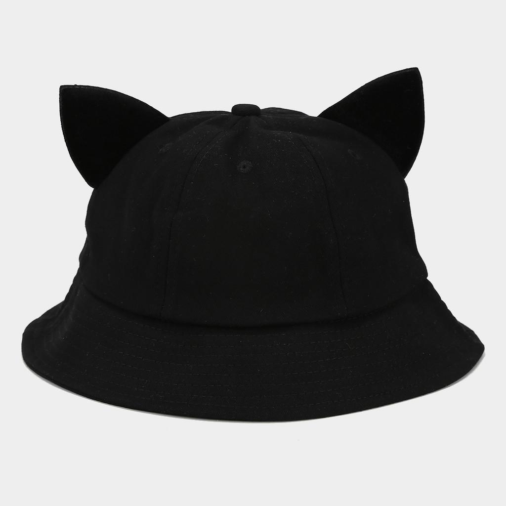 Cartoon Little Devil Ears Cap With Sun Protection For Kids Summer Fashion