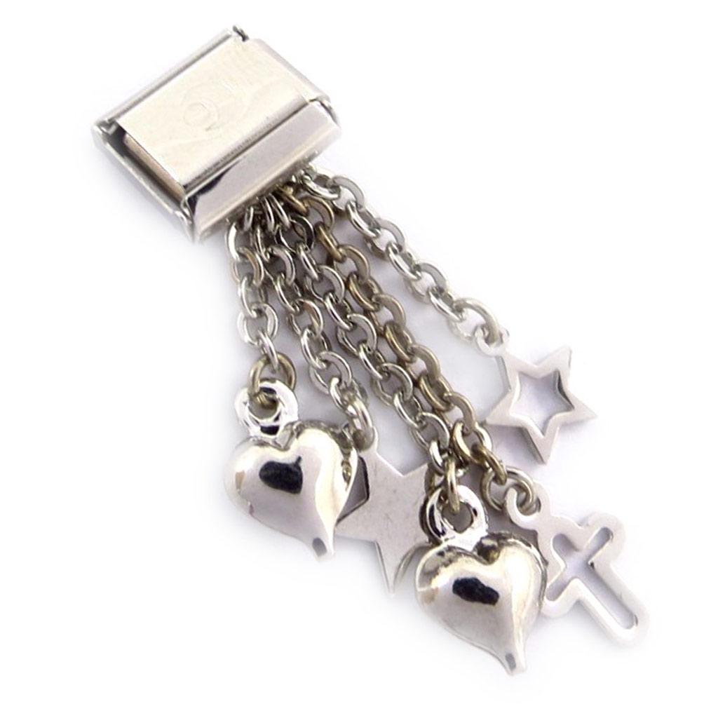 Les Trésors De Lily [C6002] - Silver 'Profusion' Mesh