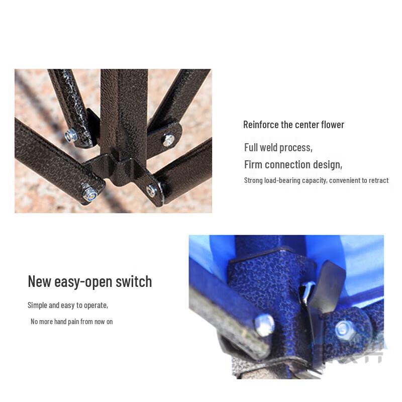 Anjiuxing Heavy-Duty Foldable Outdoor Canopy Tent