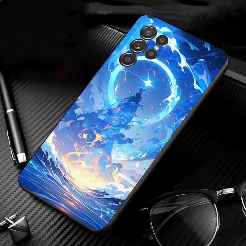 Sceneary Landscape Moon Phone Case For Samsung A52S A21S A33 A23 A13 A14 A32 A52 A53 A54 A51 A71 A15