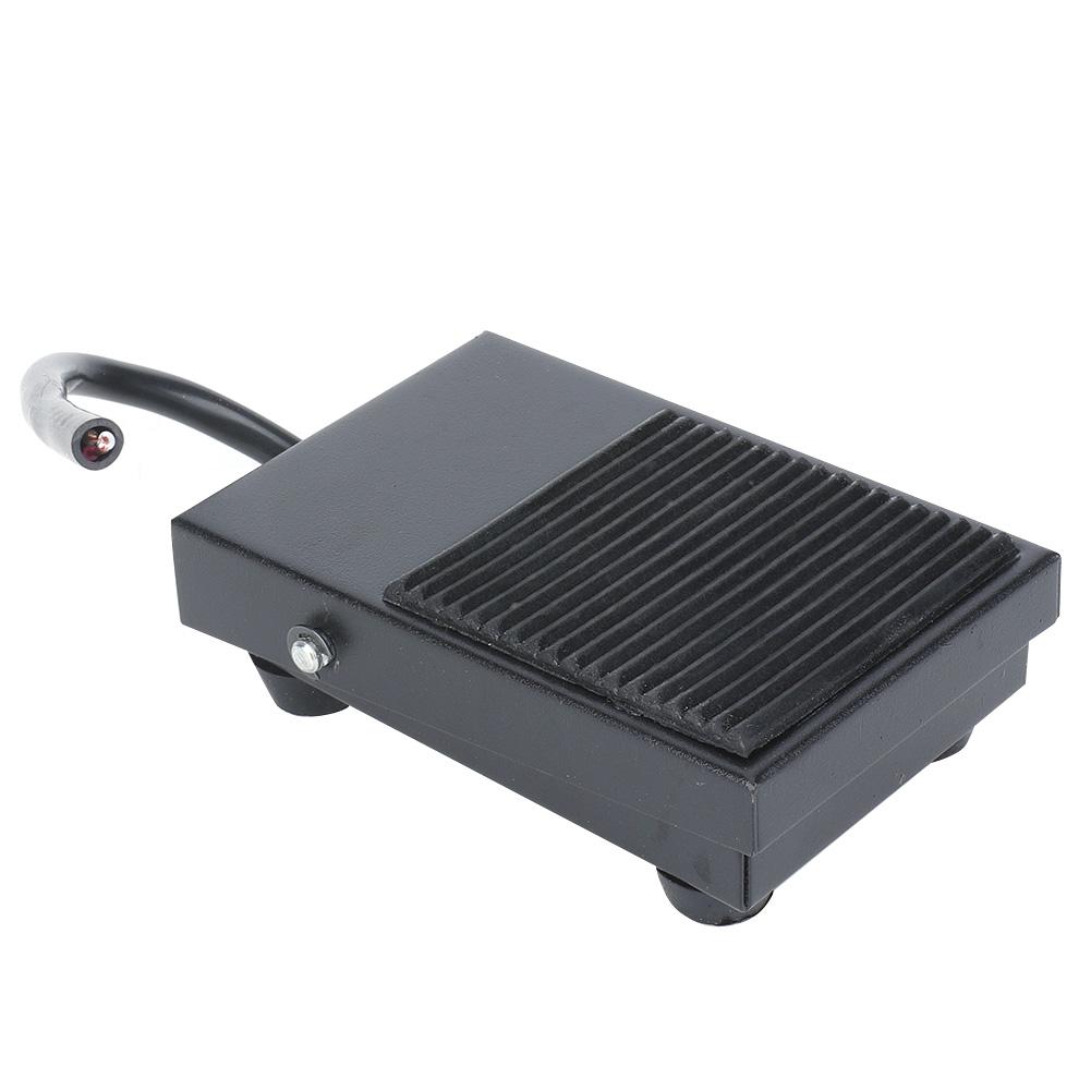 2pcs TFS1 Foot Control Controller Self Reset Power Foot Pedal Switch with Cable 24cm 250V 10A