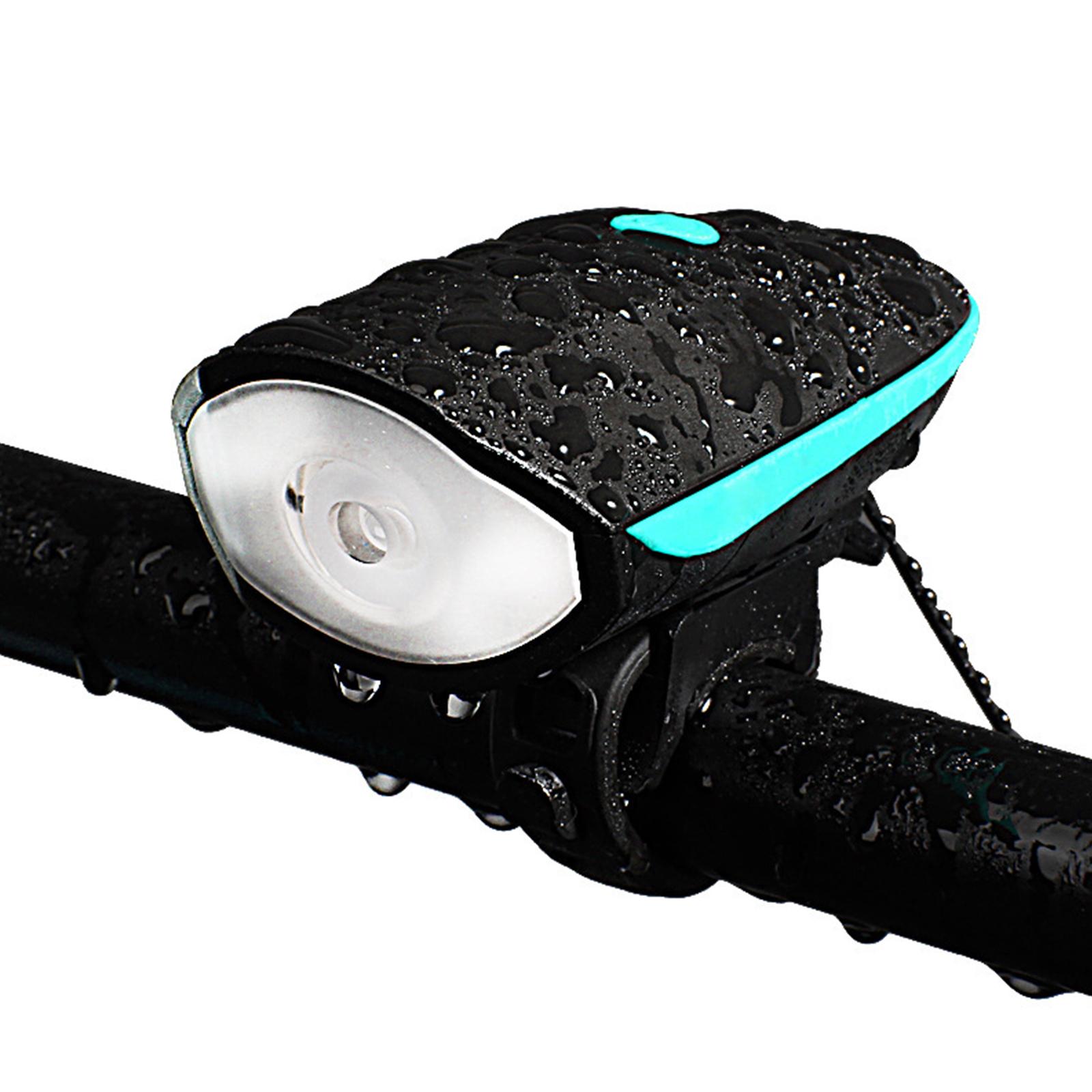 

Bike Headlight 240 Lumens Rechargeable Super Bright Night Riding Flashlight Front Lamps Cycling Gear Blue #1