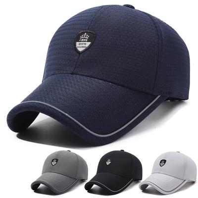 Middle-Aged Men's Cap Summer Breathable Baseball Cap Outdoor Sun Protection Mesh Cap