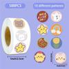 500Pcs/Roll Ins Healing Cartoon Kids Rewards Stickers - DIY Scrapbooks Album Decor Sealing Label Decals