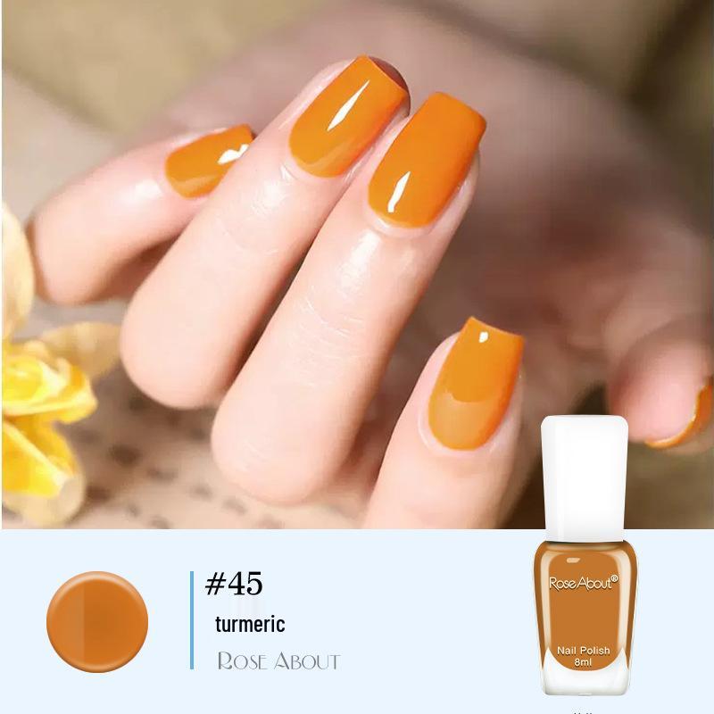 Aurora Nude Water-Based Peelable Nail Polish - Summer Long-Lasting, Eco-Friendly, Odorless, No-Bake, Free Shipping