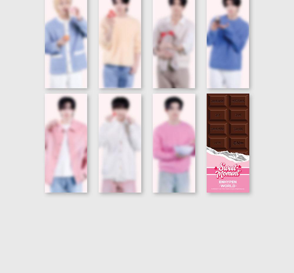 ENHYPEN WORLD COUPON CARD COLLECTION (SWEET MOMENT BASIC / GIFT Ver.)