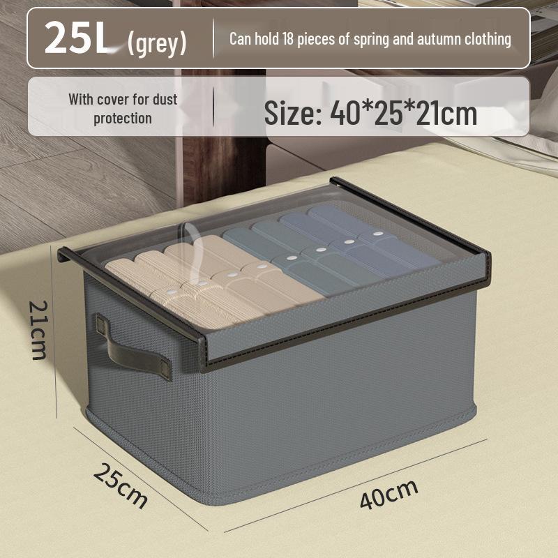 Large Waterproof Foldable Fabric Storage Box for Clothes
