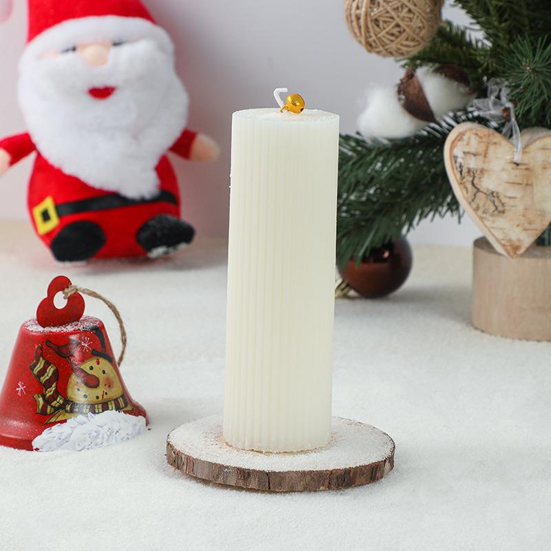Factory Christmas Souvenirs Christmas Tree-Shaped Geometric Scented Candles Atmosphere Decoration Ornaments