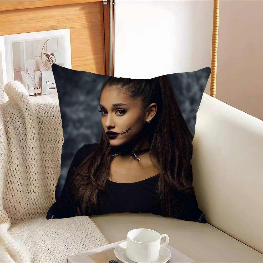SingerS A-Ariana-G-Grande Pillow Case Removable Washable Cushion Cover – All-Season Soft Linen