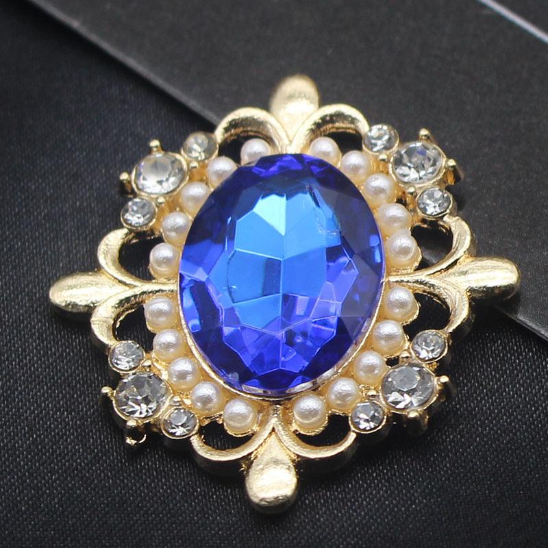 29*32Mm Exquisite Alloy  Buckle Bowknot Hair Accessories Material Accessories Wedding Invitation Decoration