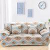 Stylish Flower Leaf Sofa Cover Elastic All-inclusive Protection For Sofas Of Any Size